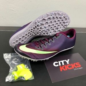 Nike Zoom 400 Track & Field Spikes Cleats Purple